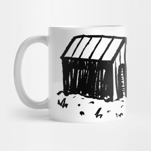 Alone in a secluded house Mug